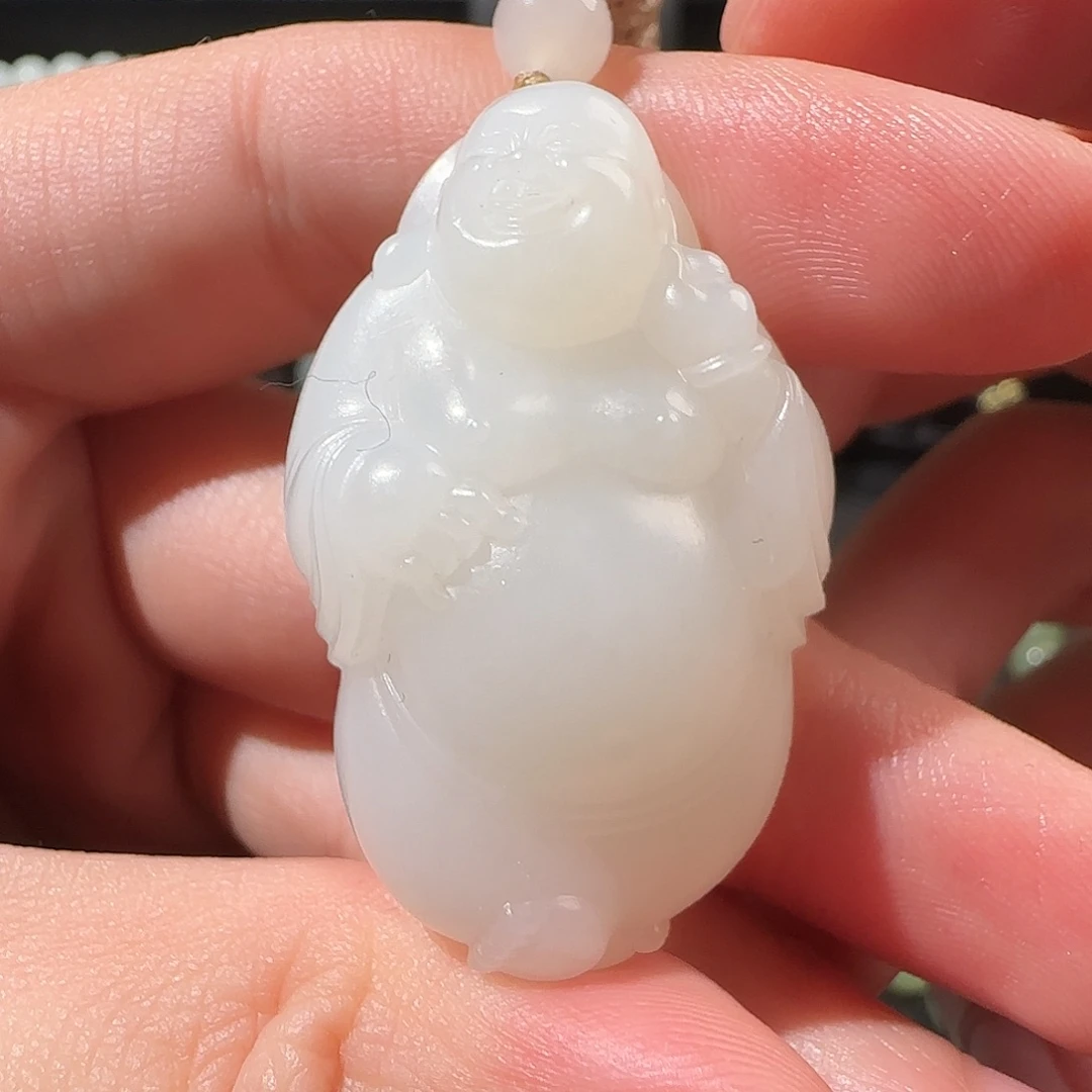 和田玉（白玉）未镶嵌颈饰