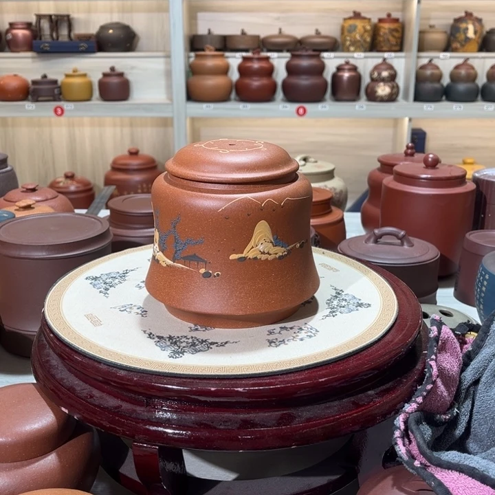 茶叶罐紫砂茶叶罐