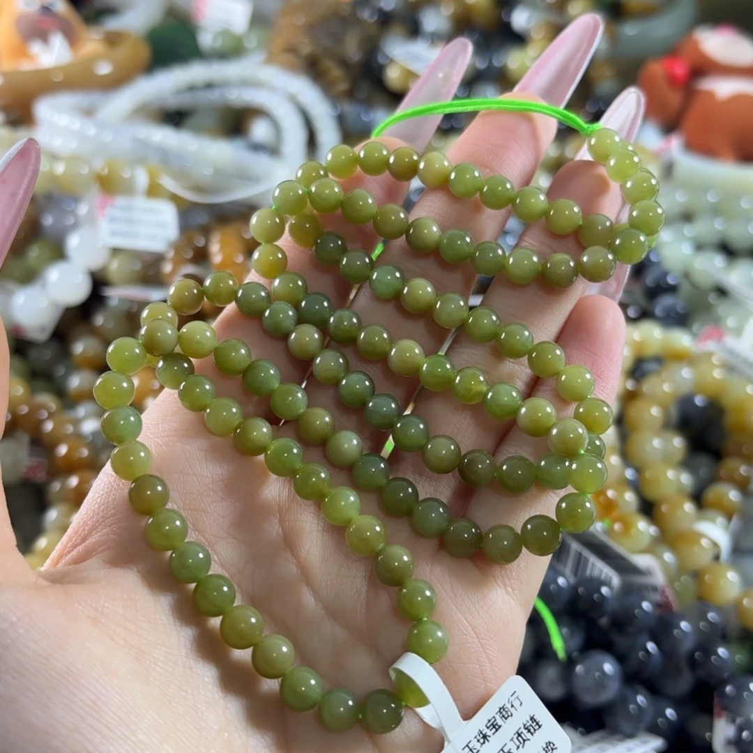 和田玉未镶嵌手链306