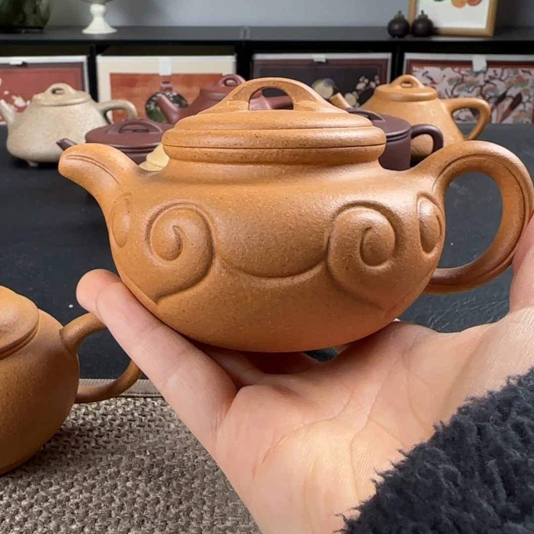山***…紫砂茶壶微瑕仿古