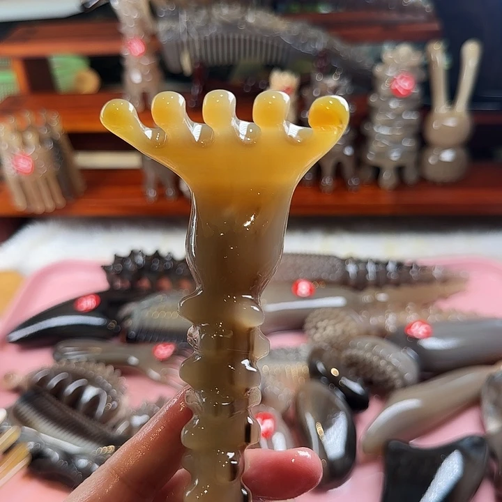 港牛牛角经络按摩梳