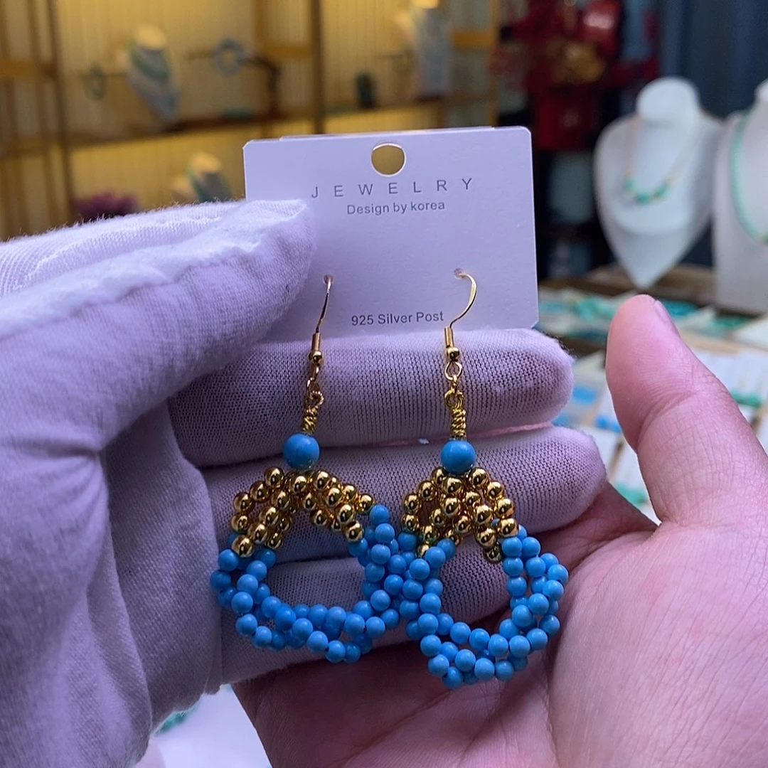 原生态湖北矿配饰，直径3+