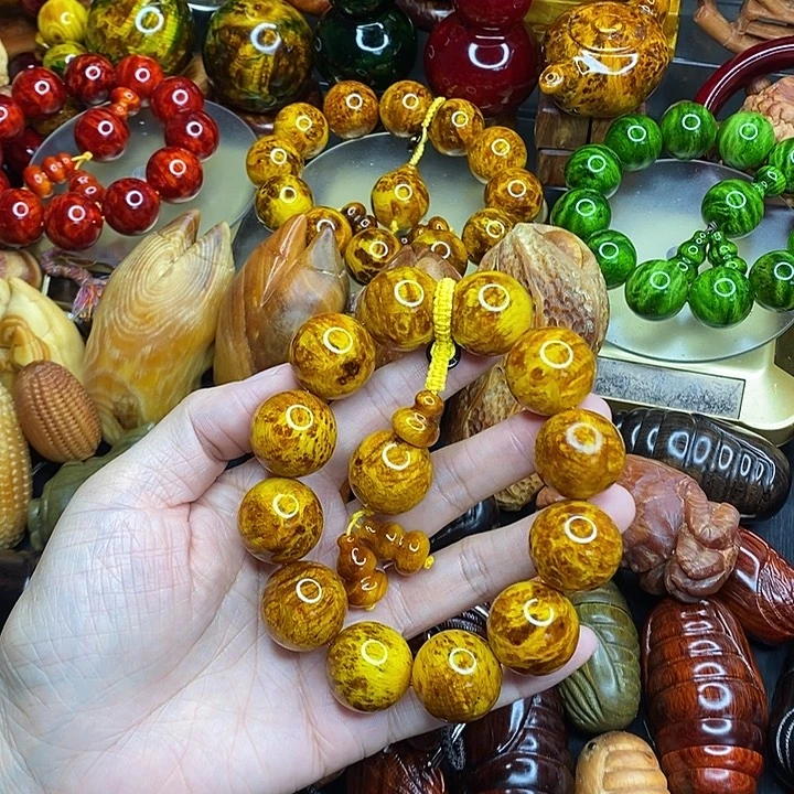 琥珀木琥珀木文玩手串