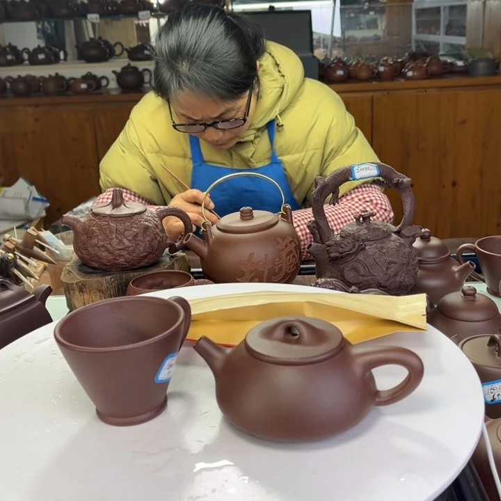 紫砂茶壶紫砂等珍贵