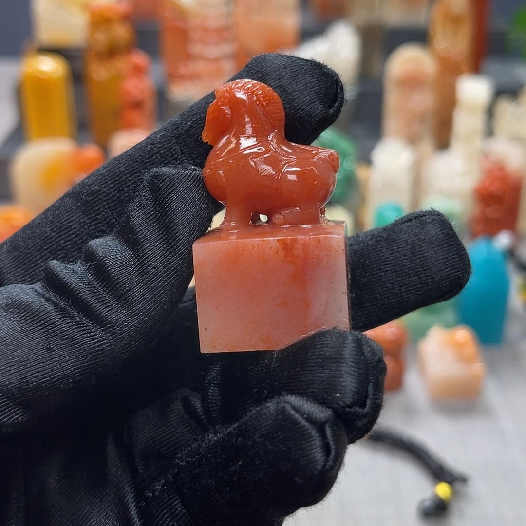 巴林石印石包邮包刻2580