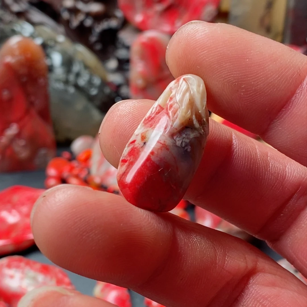 昌化鸡血石用****5昌化鸡血石挂件