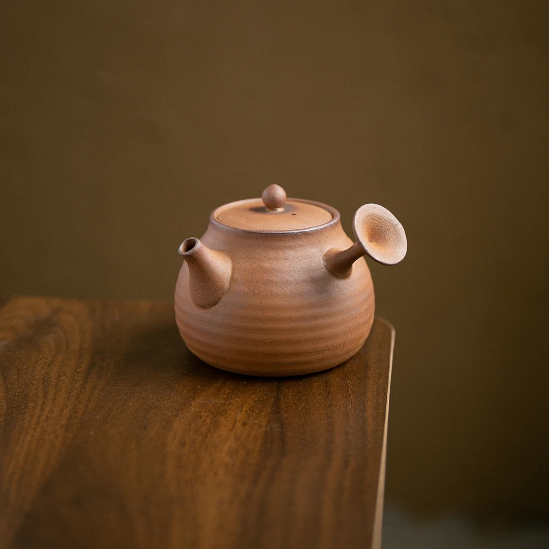 【老岩泥】粗陶急须壶.1331.粗陶老岩泥中式茶壶泡茶器