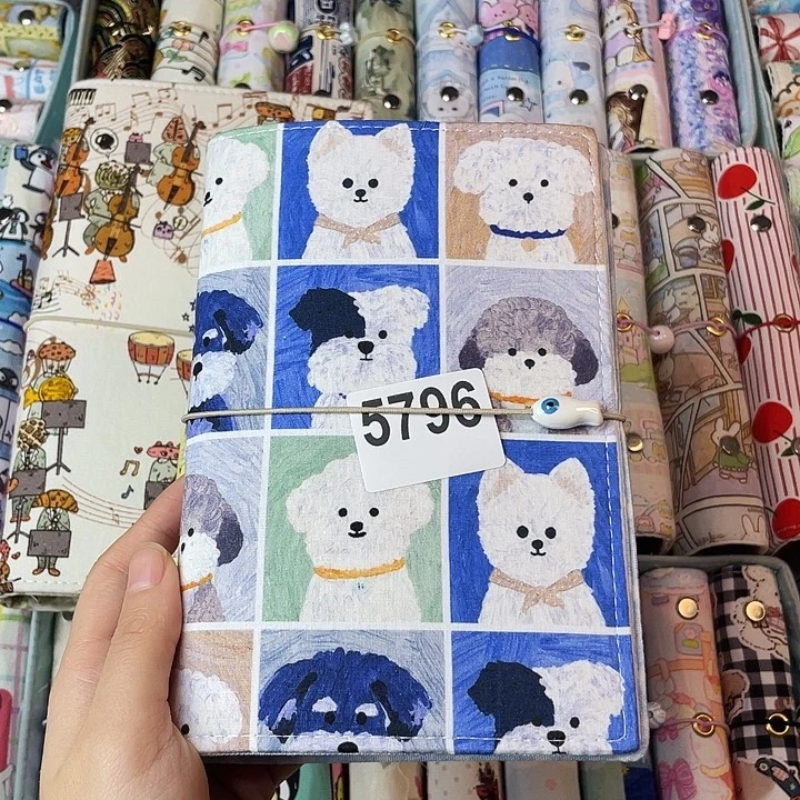 织绣A6活页不加纸5796