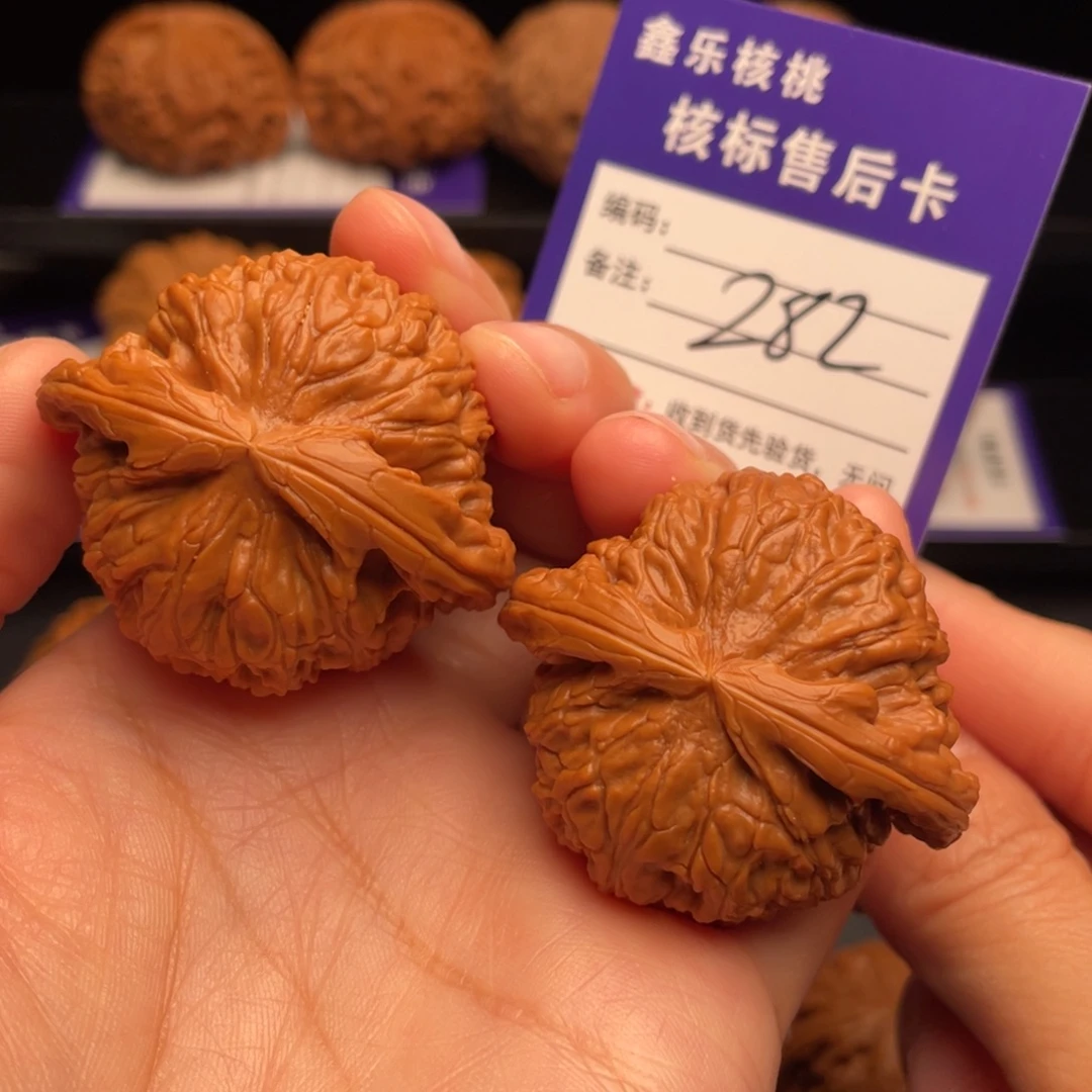 文玩核桃把件白狮子44尺