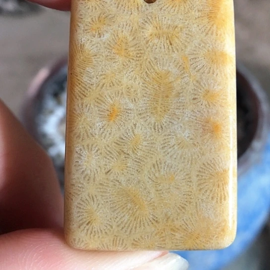 硅化玉吊坠未镶嵌