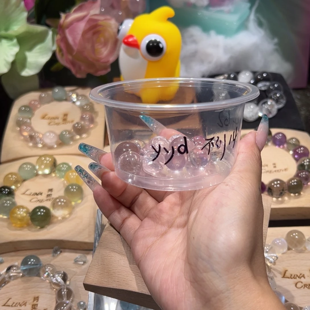 烟晶手链银S925镶嵌y*d