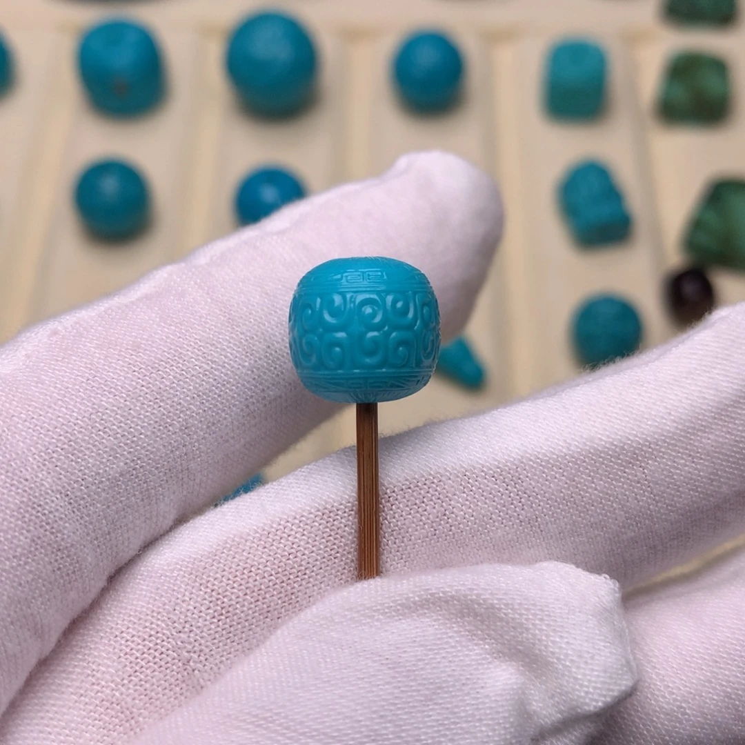 绿松石未镶嵌绿松石回纹11.4