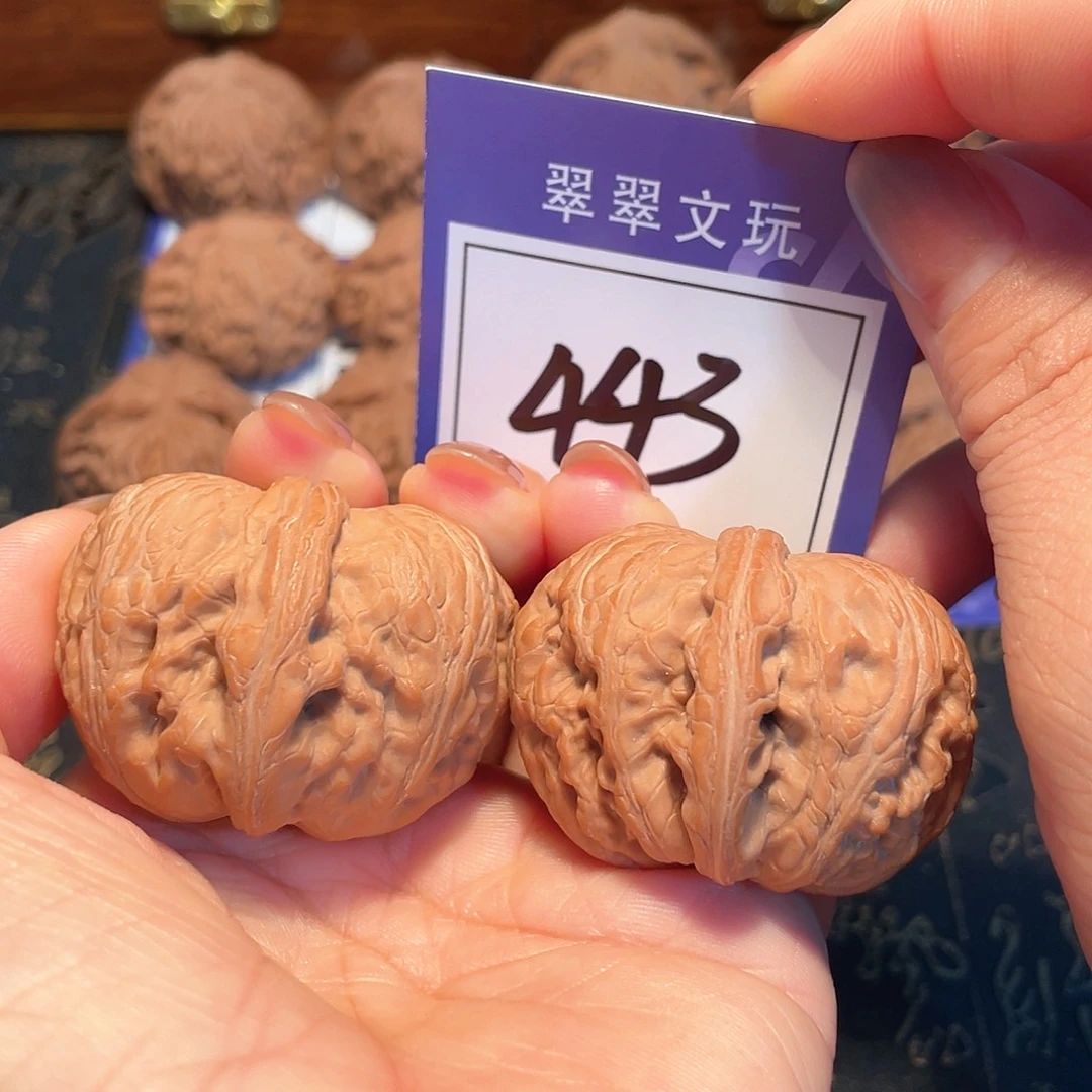 把件桃核443号全品元宝4.3