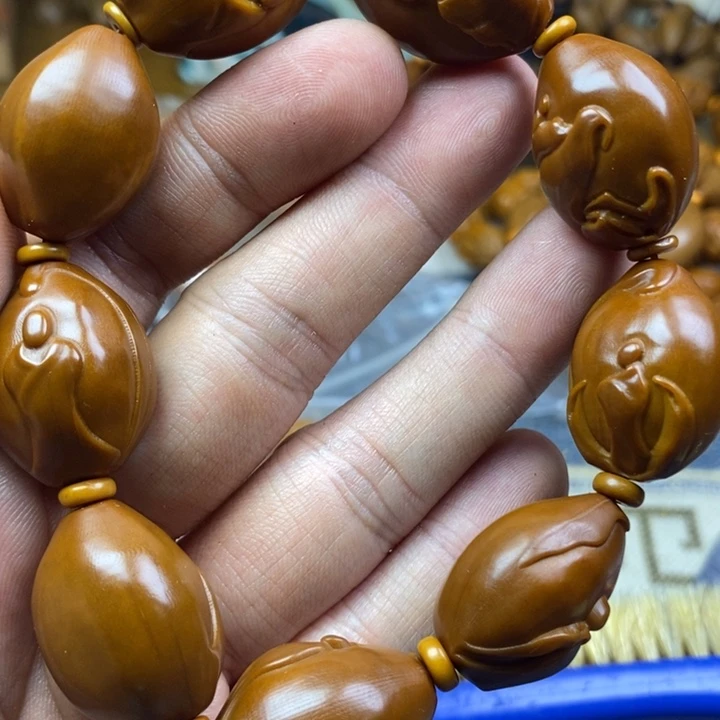 手串/手链橄榄核橄榄核雕工艺手串