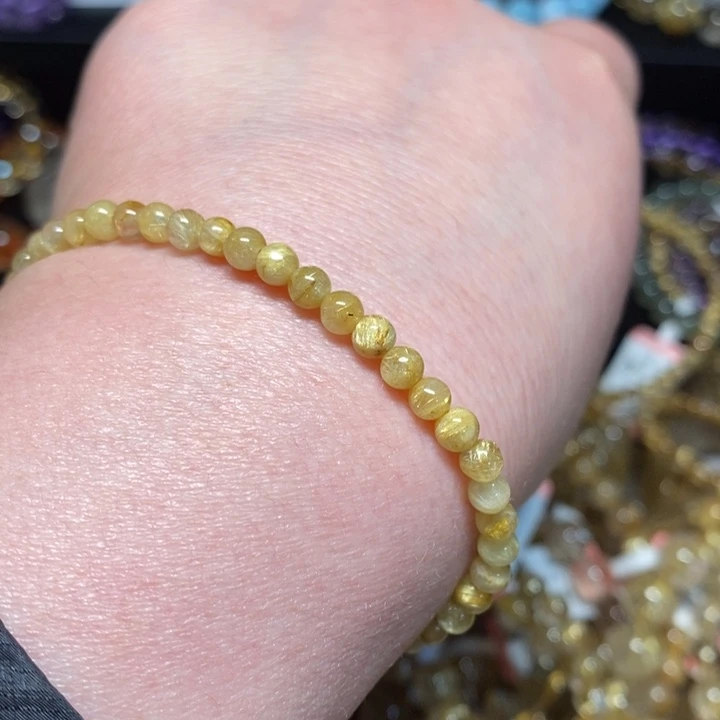 发晶手链未镶嵌天然发晶