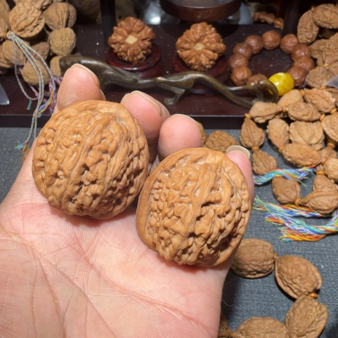 把件文玩核桃莲花39