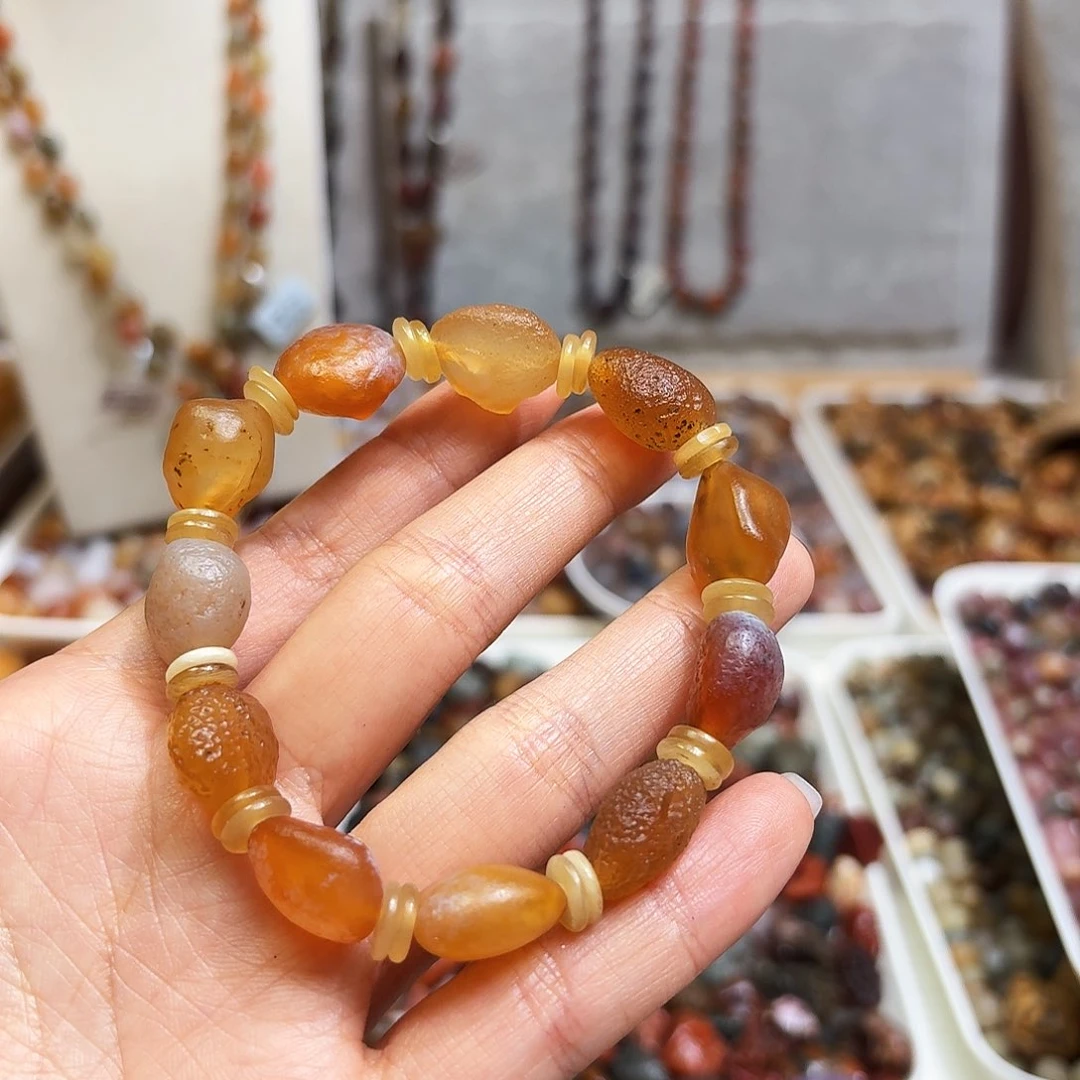 玛瑙/玉髓手链未镶嵌