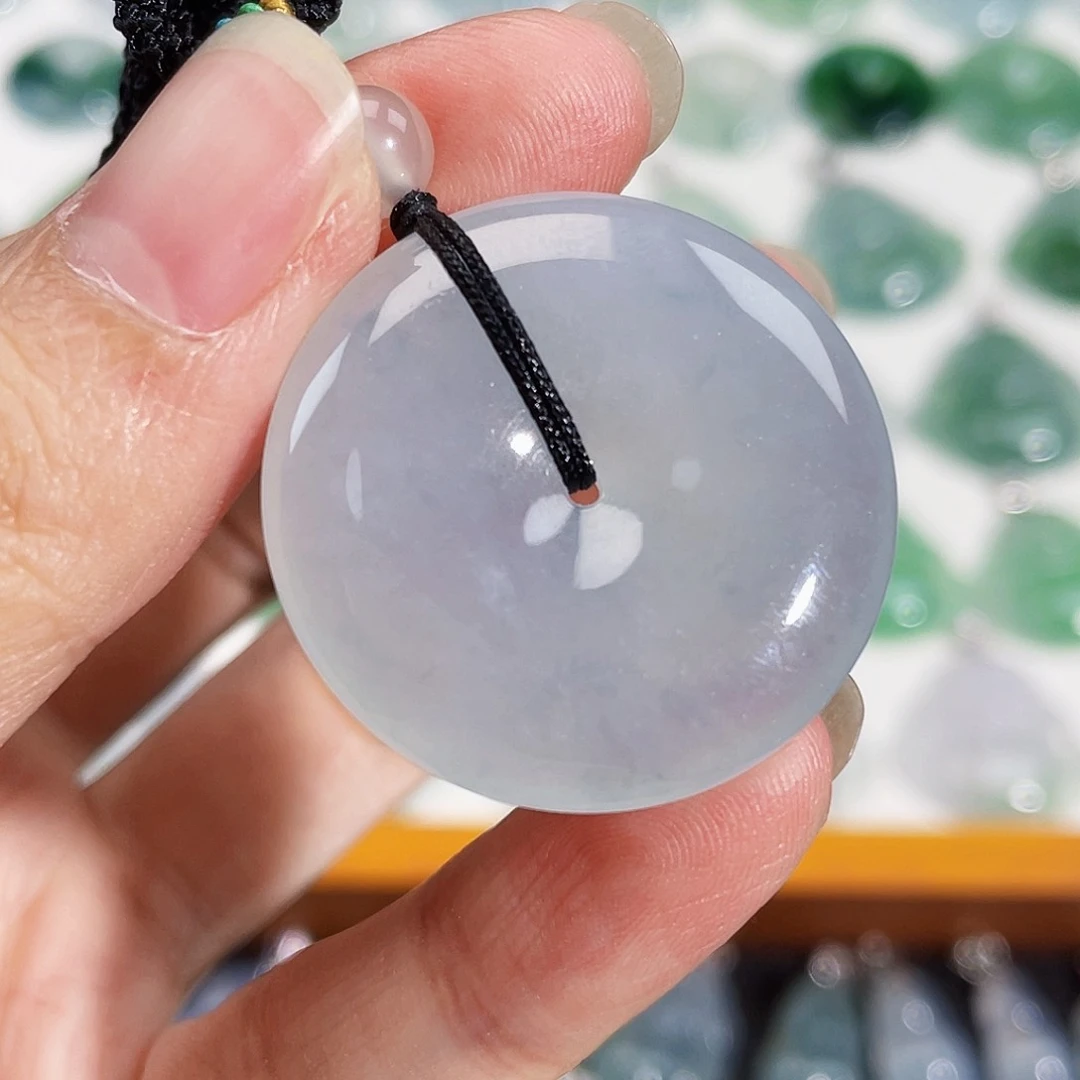 颈饰未镶嵌翡翠吊坠