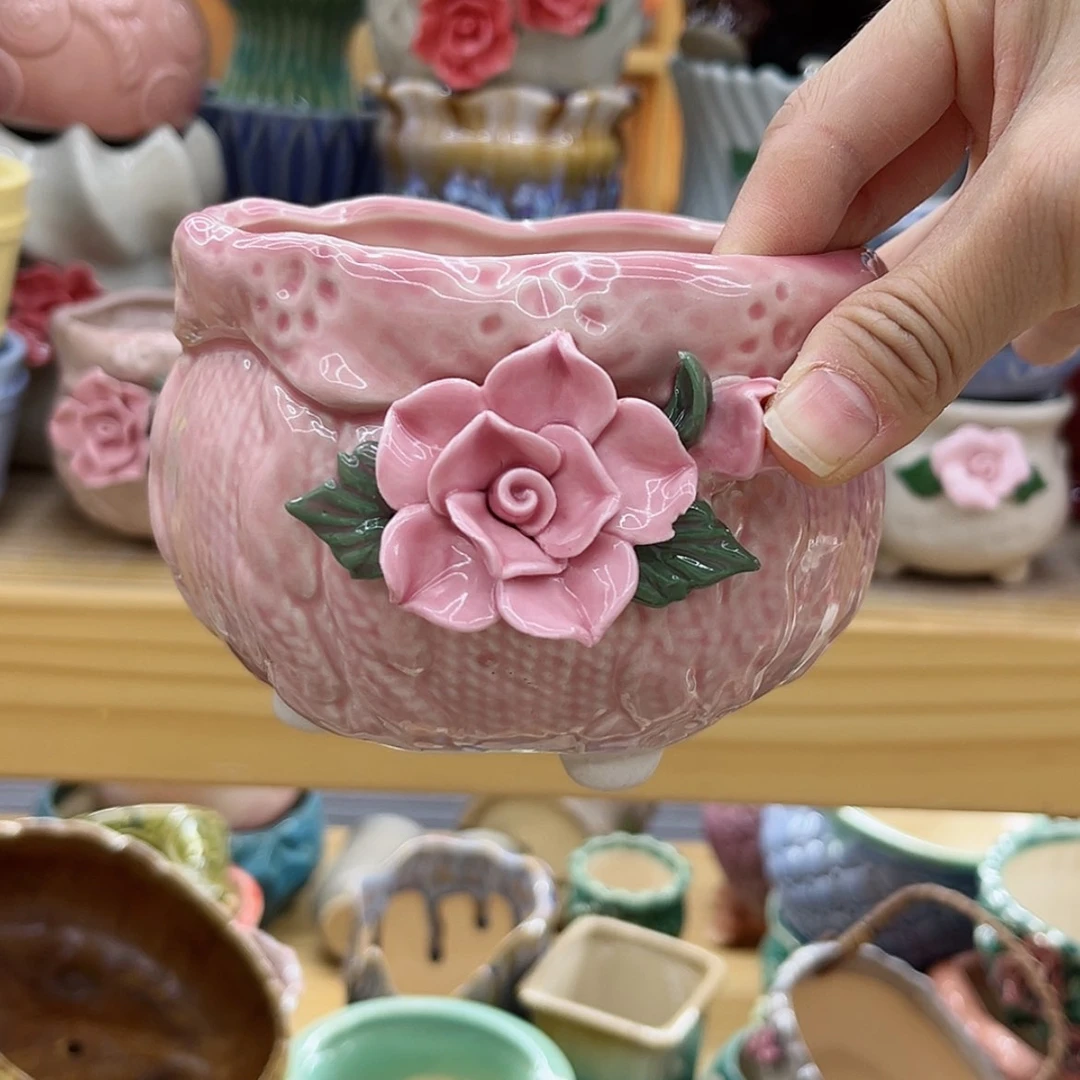 【闪购商品】陶瓷花盆