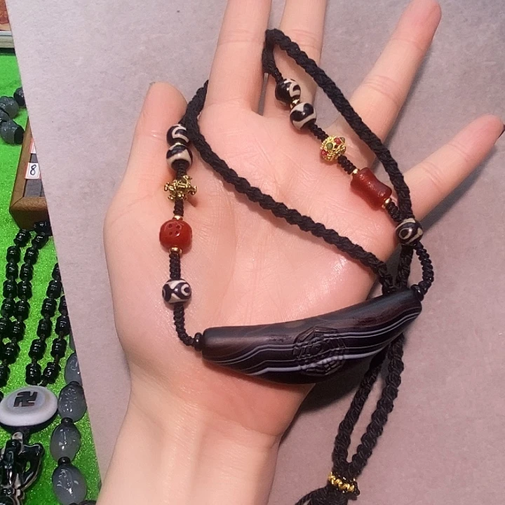 玛瑙/玉髓未镶嵌颈饰