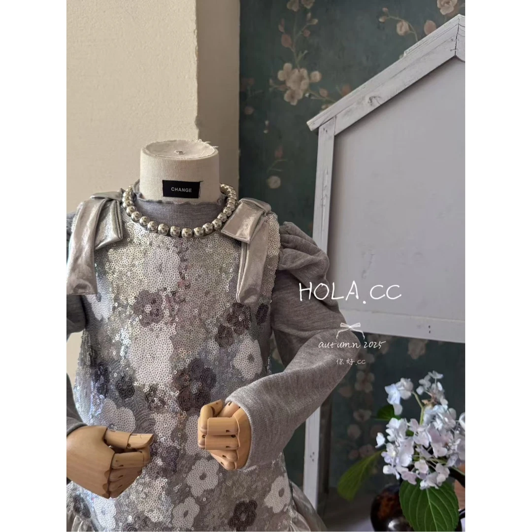 HOLA.CC·25秋~亮片花朵裙6335（汉服）