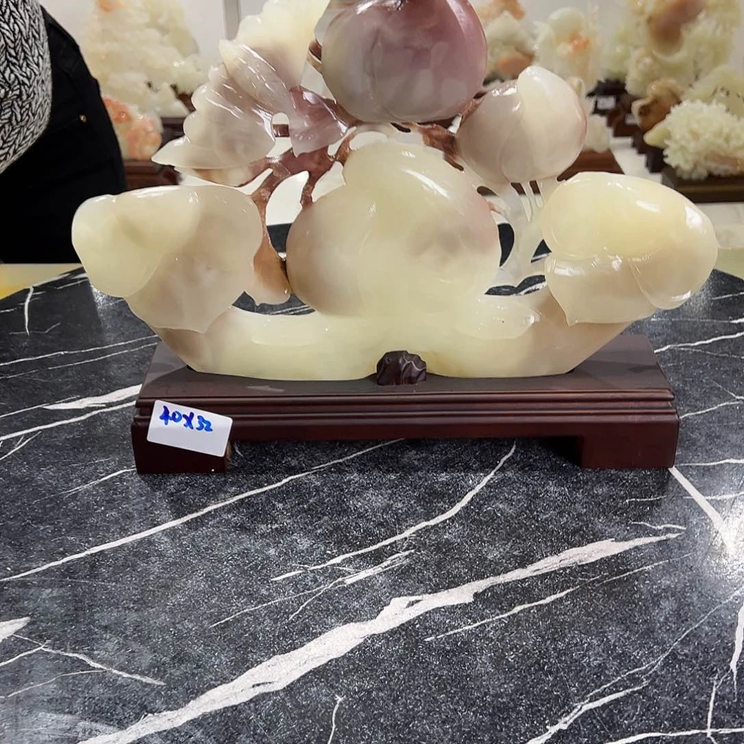 石材熊精品玉石雕刻工艺