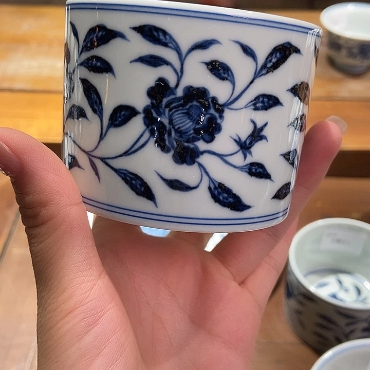 直筒杯大树茶器抖音溜达溜达节