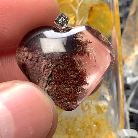 水晶颈饰未镶嵌。***。