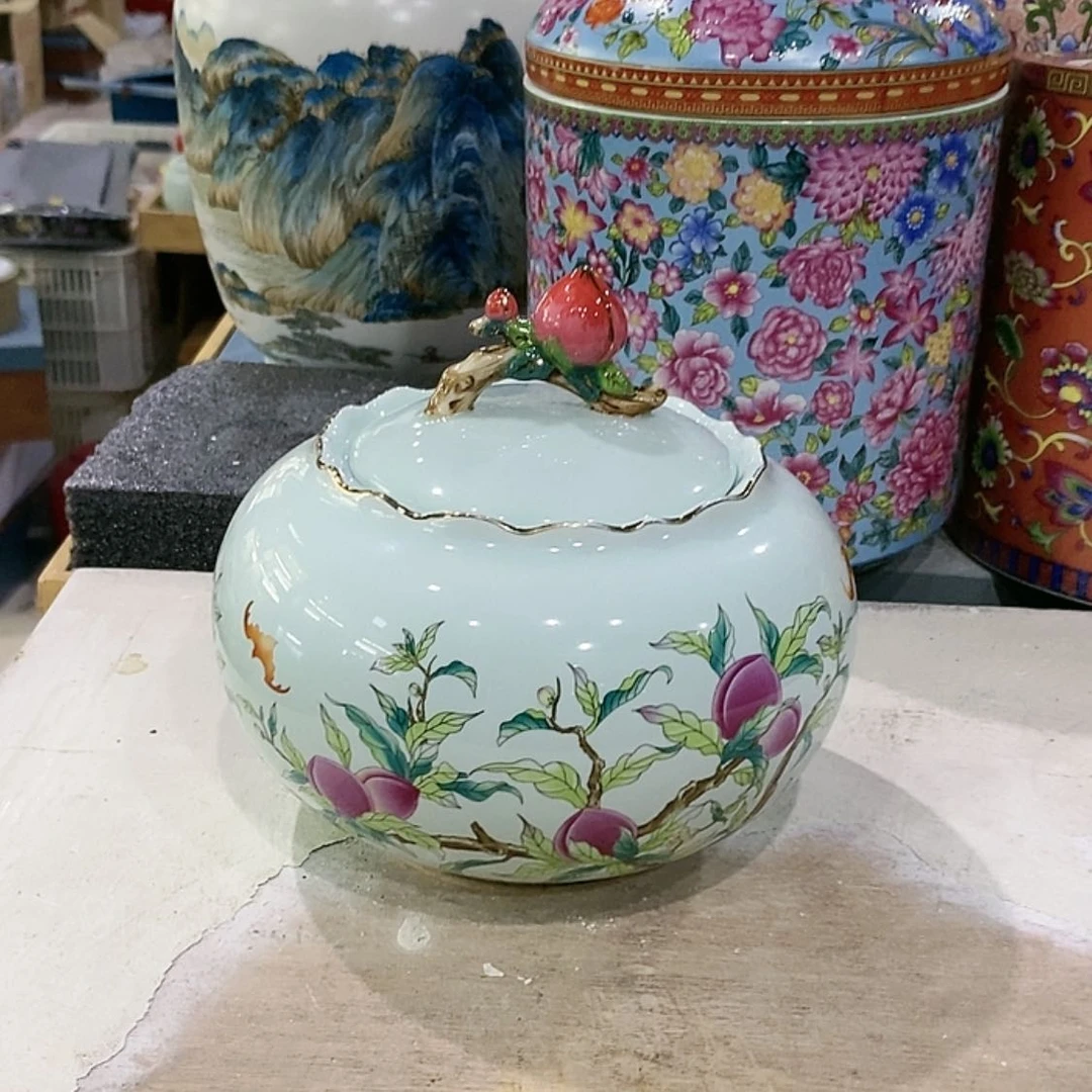 【闪购商品】罐茶叶罐陶瓷茶叶罐