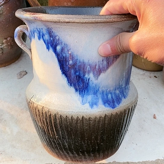 【闪购商品】紫砂花盆瑕疵20.22花盆