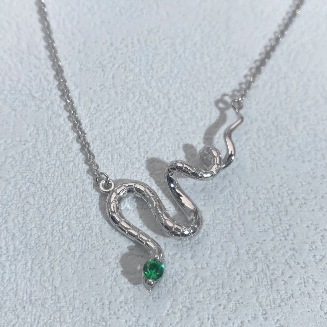 铂金PT950蛇套链时尚经典百搭简约气质