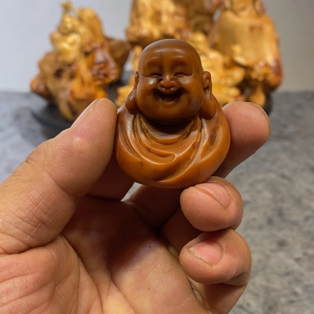 柏木（崖柏）木雕工艺品摆件家居装饰手把件