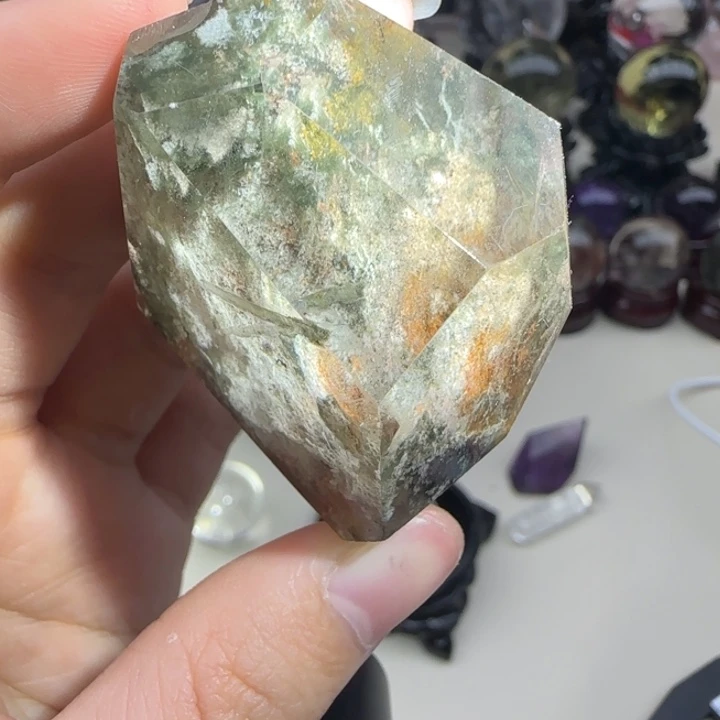 水晶未镶嵌摆件b522