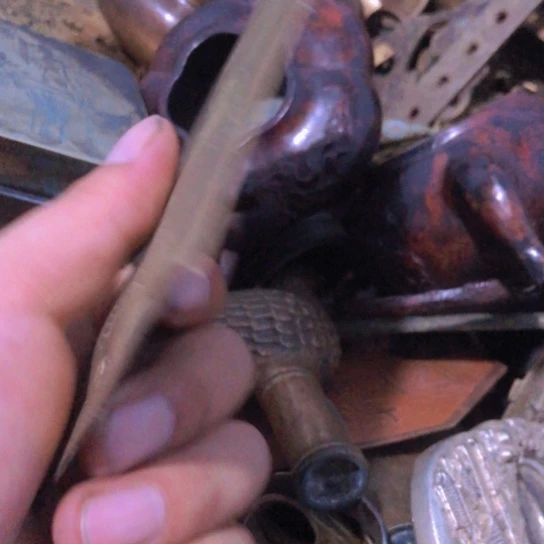 淄***器闪电购铜摆件工艺品