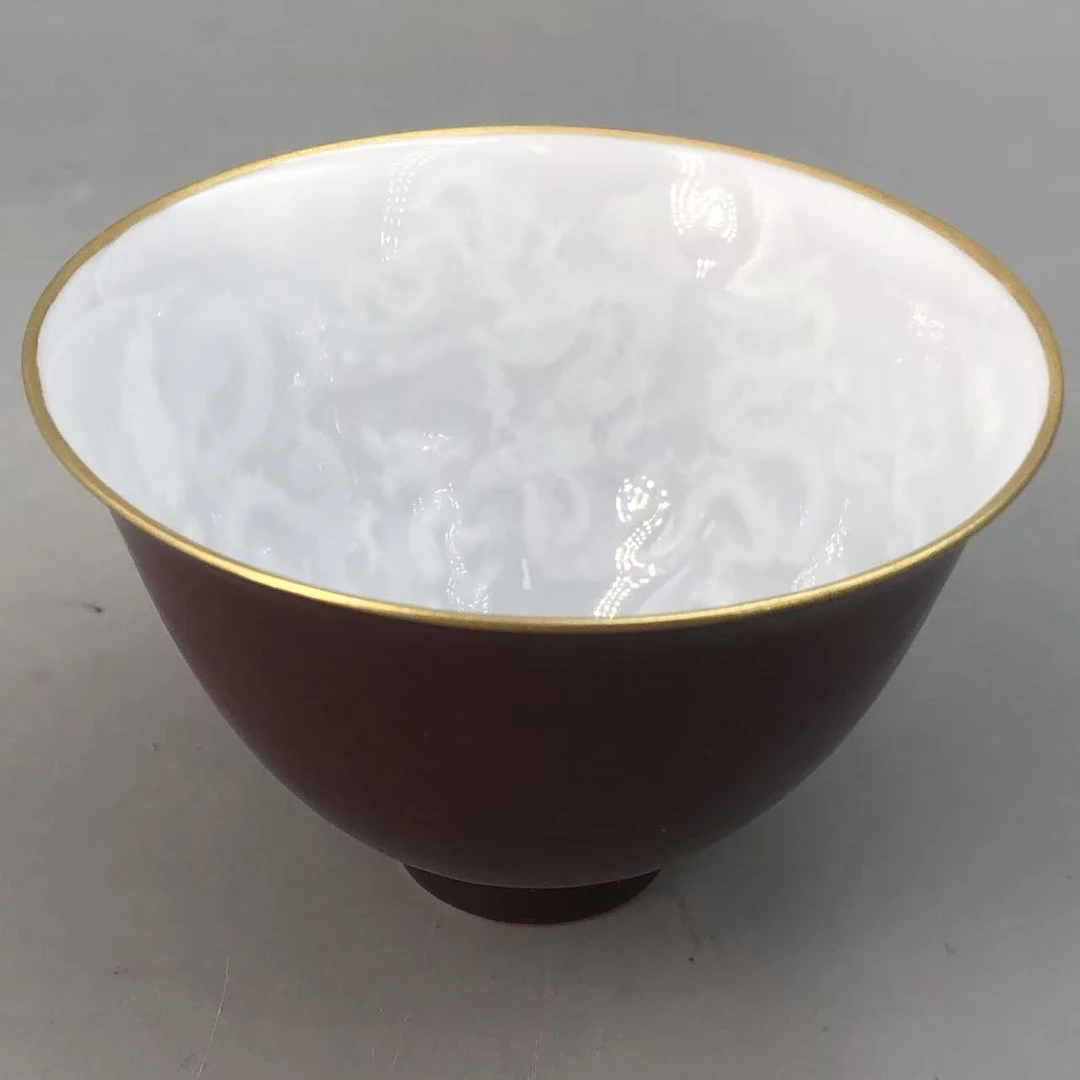 CL-C4428福利贵妃紫內模印九龙杯