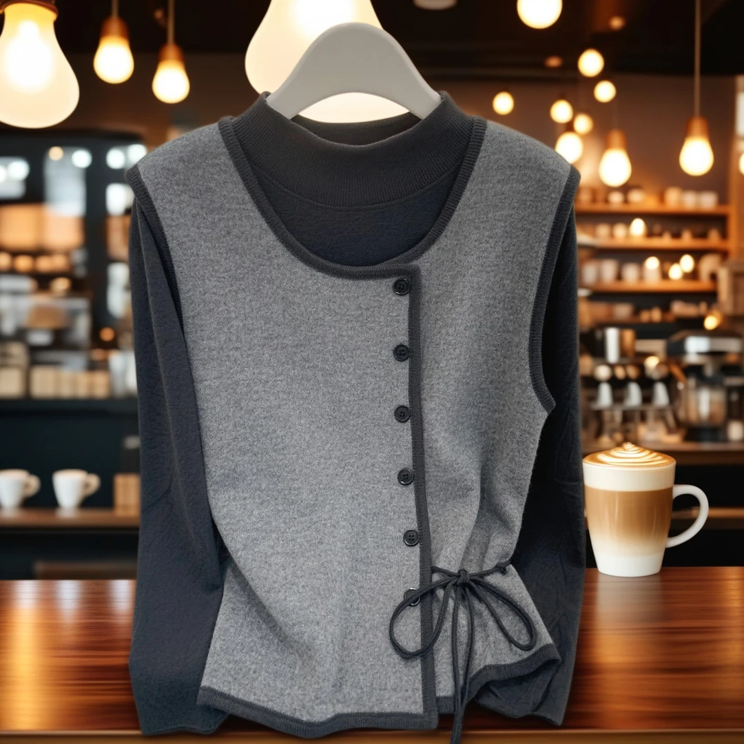 2025秋季新上潮流显身材有气质网红奢华洋气女士长袖内搭打底衫马