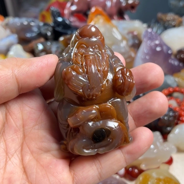 玛瑙/玉髓未镶嵌吊坠(不含链)