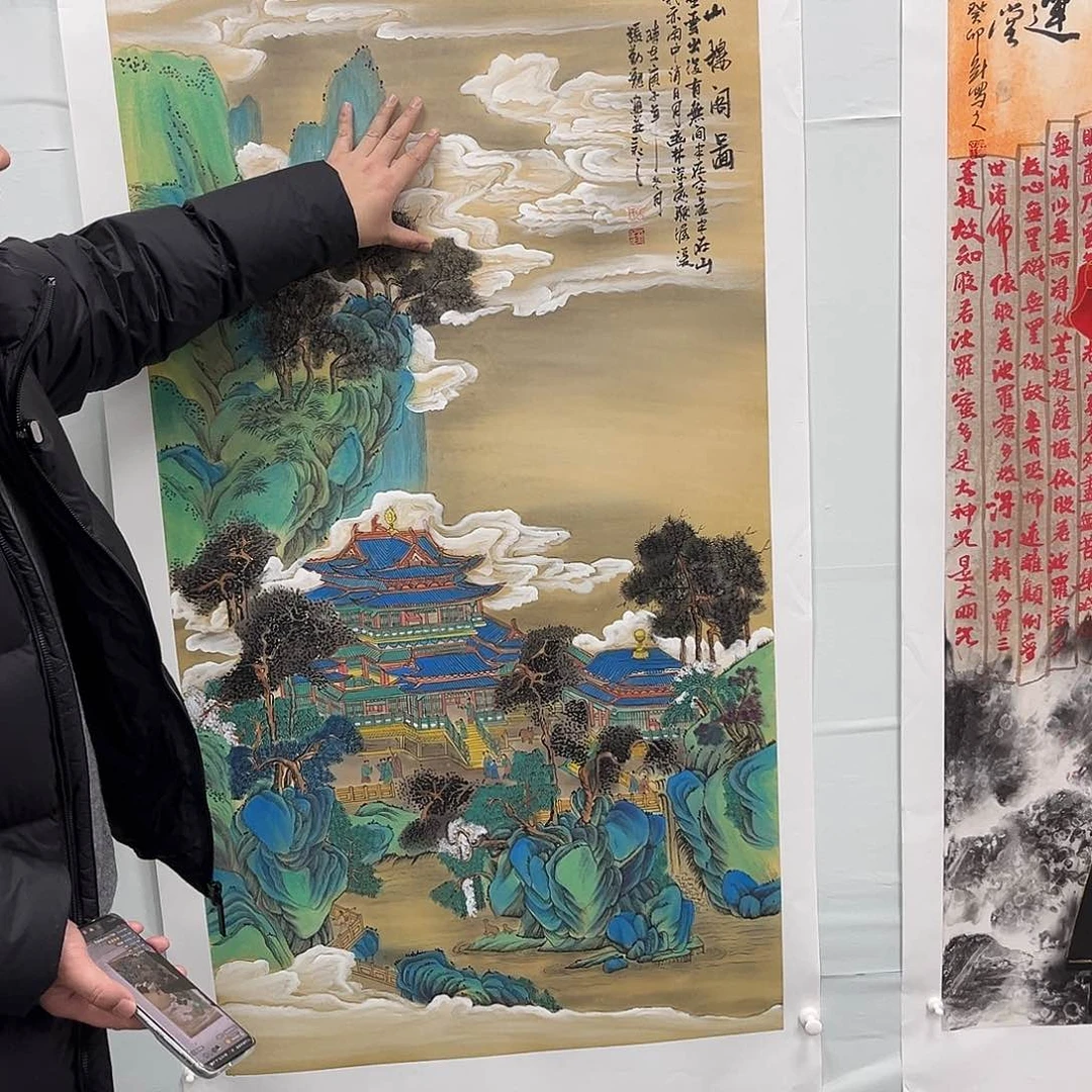 国画宣纸国画纯手绘