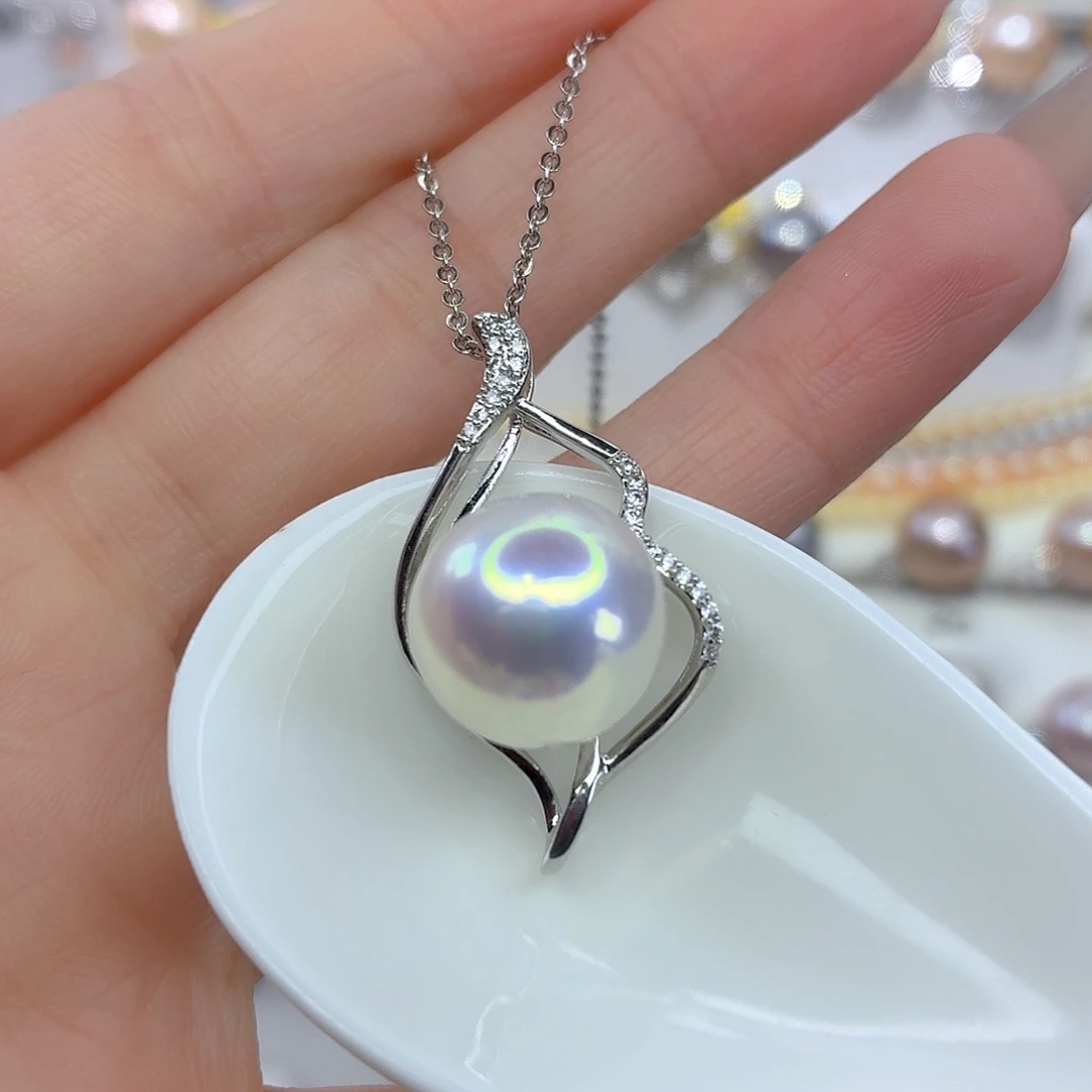 合金淡水珍珠颈饰