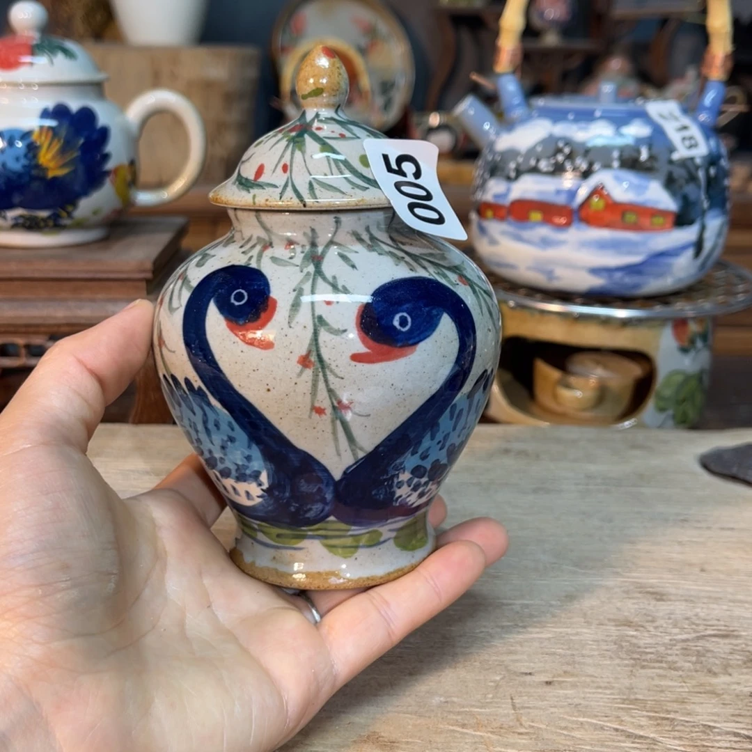 壶素浅 陶瓷手工手绘