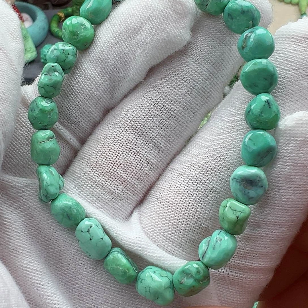 绿松石菜籽黄绿松石Z未镶嵌