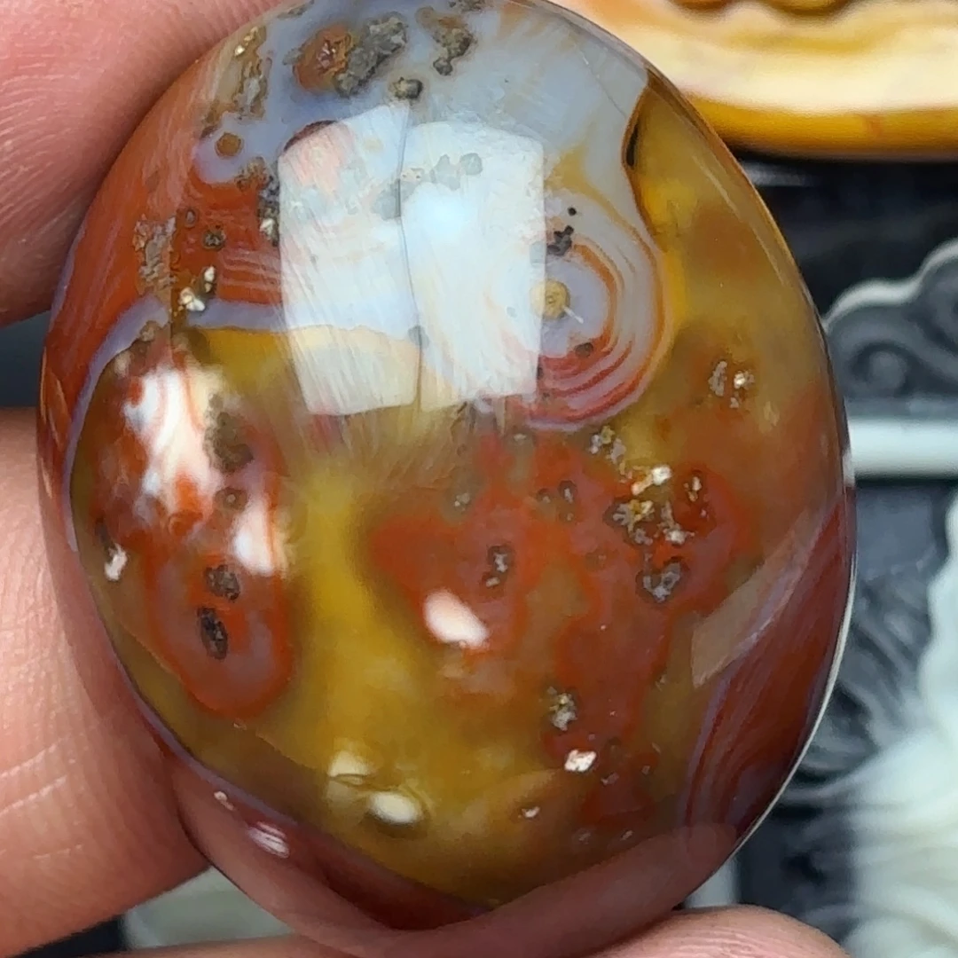 大***！玛瑙/玉髓未镶嵌玛瑙