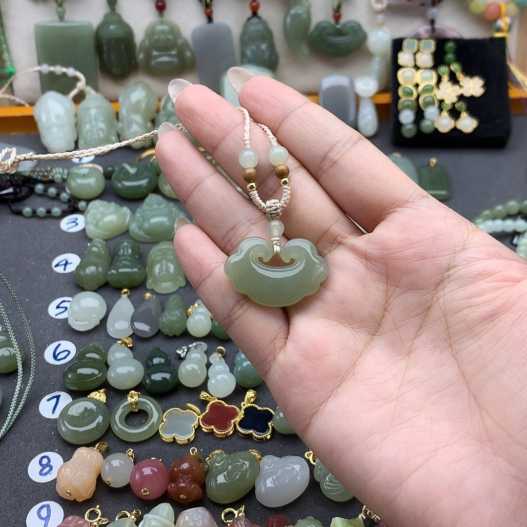吊坠(不含链)未镶嵌和田玉