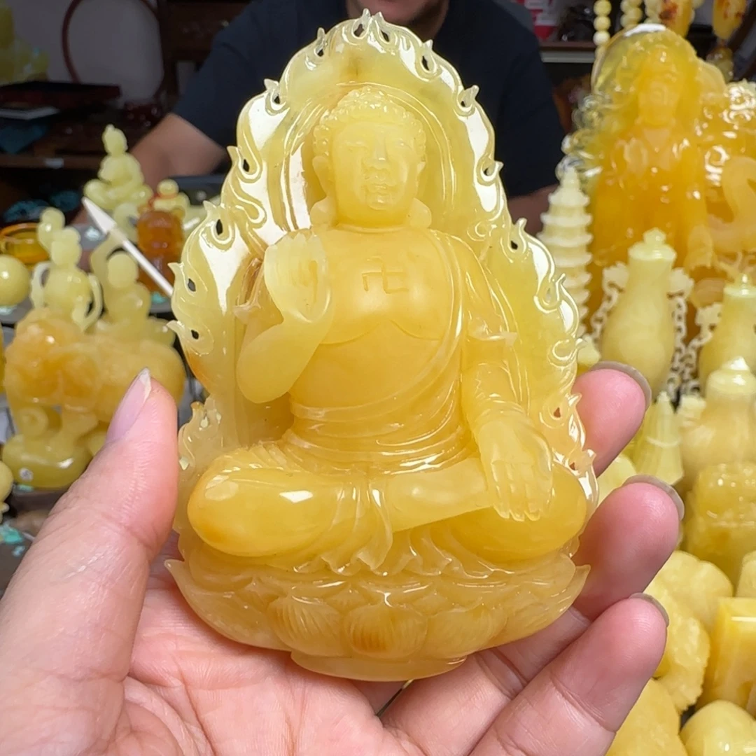 蜜蜡未镶嵌珠宝奇石