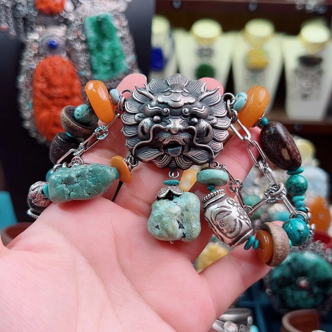 925银珐琅锦钰原创设计款手链