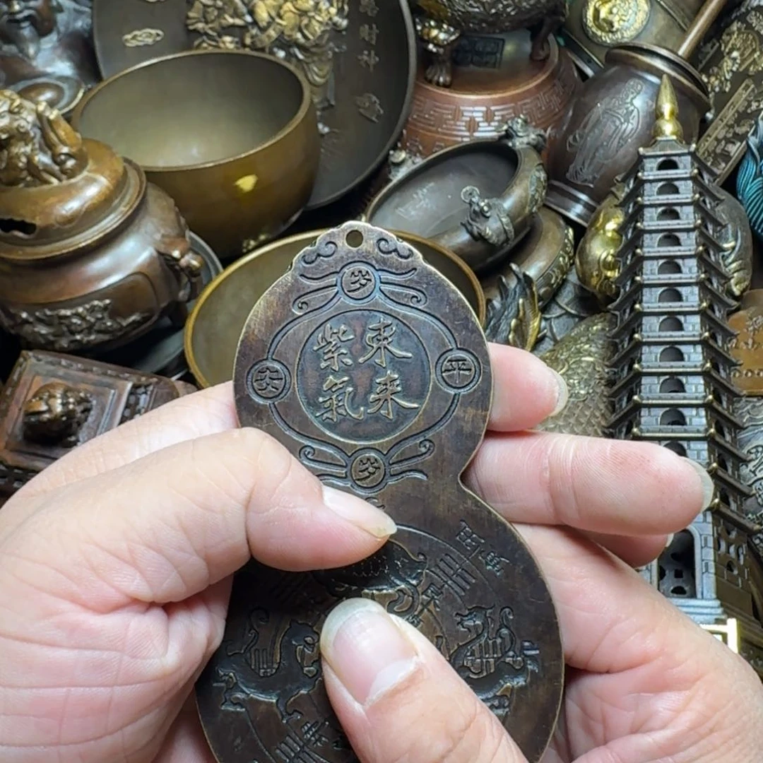 铜器摆件收收藏藏