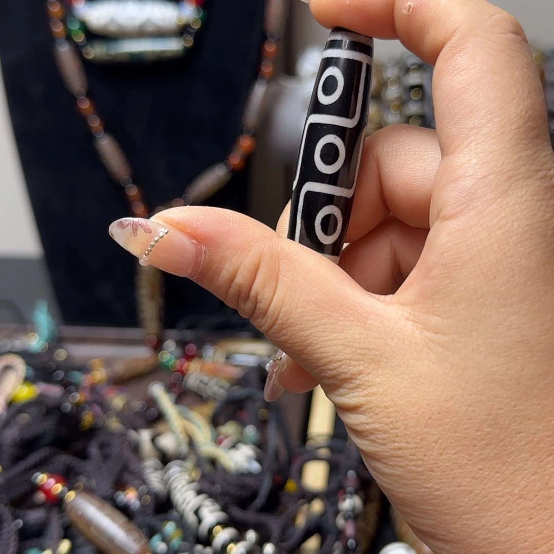 大***号玛瑙/玉髓合金颈饰