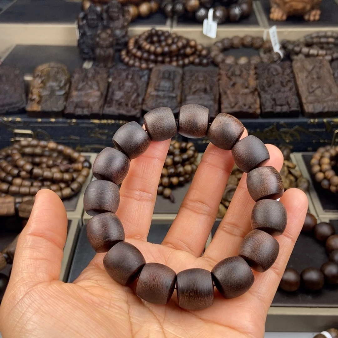 沉香手串?****o越南芽庄白棋老料