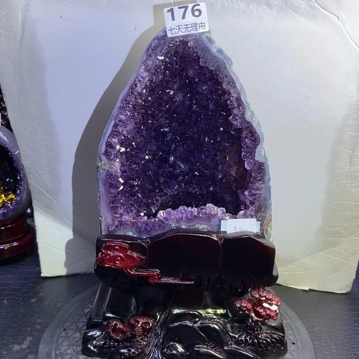未镶嵌大型摆件（非配饰）紫晶