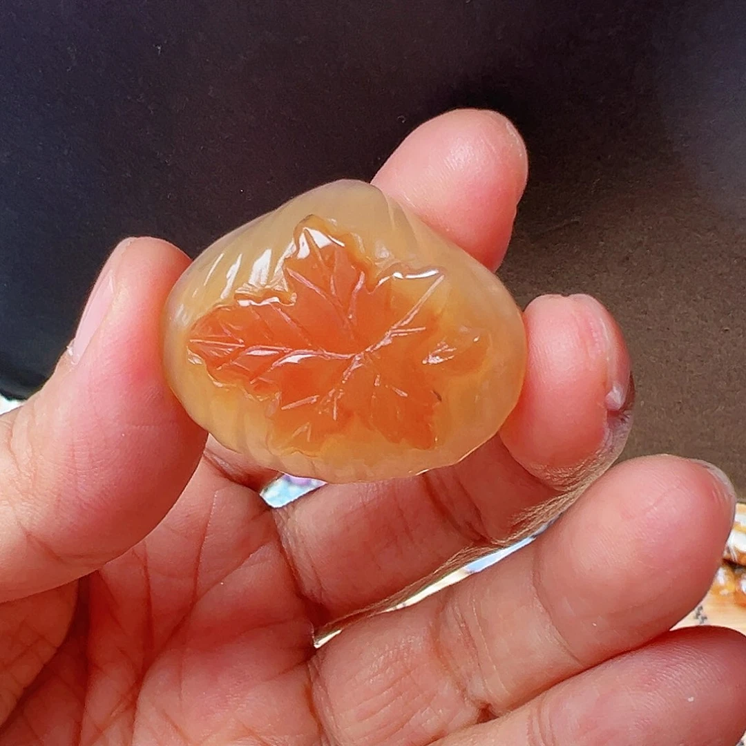 未镶嵌玛瑙/玉髓珠宝半成品